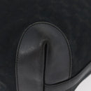 GUCCI Tote Bag Canvas Black Gold 247209 Auth 178246-14