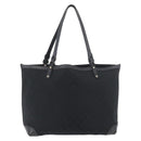 GUCCI Tote Bag Canvas Black Gold 247209 Auth 178246-13