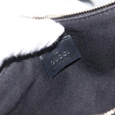GUCCI Tote Bag Canvas Black Gold 247209 Auth 178246-21
