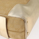 GUCCI GG Canvas Hand Bag Gold 002 1115 Auth 178250-15