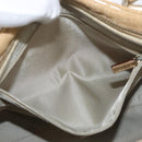 GUCCI GG Canvas Hand Bag Gold 002 1115 Auth 178250-22