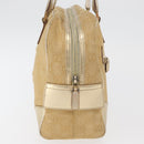 GUCCI GG Canvas Hand Bag Gold 002 1115 Auth 178250-4