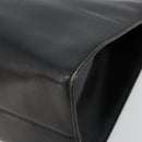 GUCCI Shoulder Bag Leather Black Silver 001 3038 Auth 178252-9