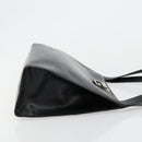 GUCCI Shoulder Bag Leather Black Silver 001 3038 Auth 178252-3