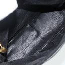 GUCCI Bamboo Hand Bag Leather Black Gold Auth 178255-11