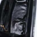 GUCCI Bamboo Hand Bag patent Black Gold 000 4781 0295 Auth 178256-11