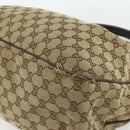 GUCCI GG Canvas Tote Bag Beige Gold 296835 Auth 178263-10