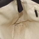 GUCCI GG Canvas Tote Bag Beige Gold 296835 Auth 178263-17