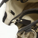GUCCI GG Canvas Tote Bag Beige Gold 296835 Auth 178263-20