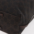 GUCCI GG Canvas Shoulder Bag Brown 101341 Auth 178264-14