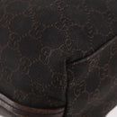 GUCCI GG Canvas Shoulder Bag Brown 101341 Auth 178264-15