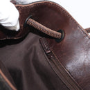GUCCI GG Canvas Shoulder Bag Brown 101341 Auth 178264-19