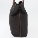 GUCCI GG Canvas Shoulder Bag Brown 101341 Auth 178264-4