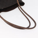 GUCCI GG Canvas Shoulder Bag Brown 101341 Auth 178264-7