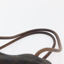 GUCCI GG Canvas Shoulder Bag Brown 101341 Auth 178264-8