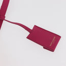 SAINT LAURENT Petit Cabas Hand Bag Leather 2way Pink Gold Auth 178276A-19