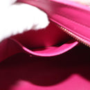 SAINT LAURENT Petit Cabas Hand Bag Leather 2way Pink Gold Auth 178276A-24