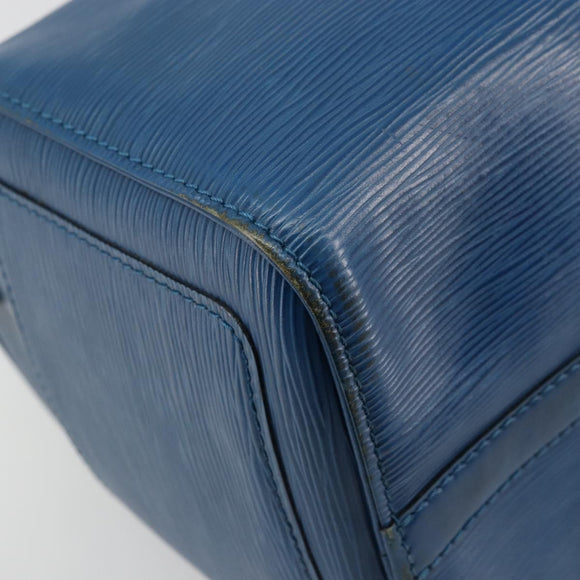LOUIS VUITTON Epi Speedy 30 Hand Bag Toledo Blue M43005 LV Auth 178278A