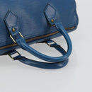 LOUIS VUITTON Epi Speedy 30 Hand Bag Toledo Blue M43005 LV Auth 178278A-7