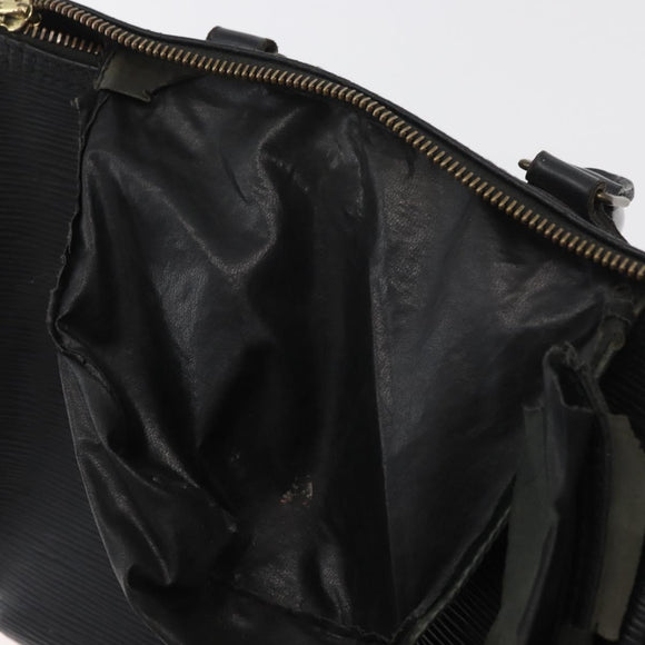 LOUIS VUITTON Epi Speedy 25 Hand Bag Black M59042 LV Auth 178286