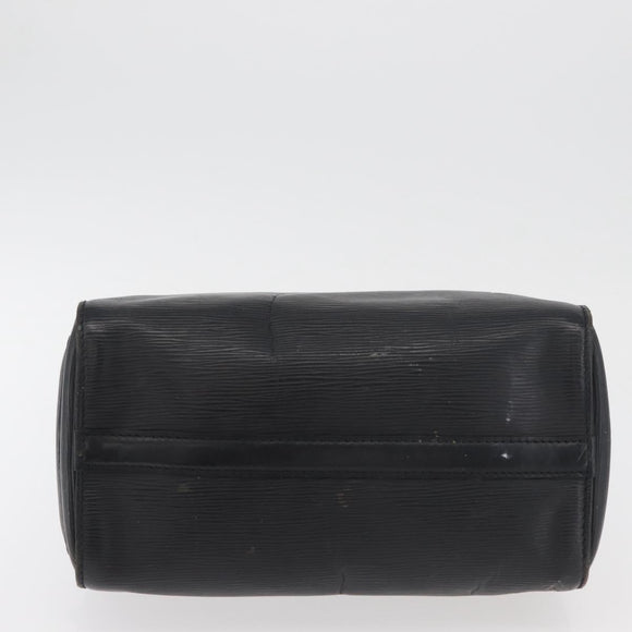 LOUIS VUITTON Epi Speedy 25 Hand Bag Black M59042 LV Auth 178286