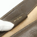 GUCCI Web Sherry Line GG Supreme Bag PVC Beige Gold 66 02 024 Auth 178292-22