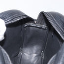 Christian Dior Shoulder Bag Leather Black Gold Auth 178293A-19