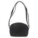 Christian Dior Shoulder Bag Leather Black Gold Auth 178293A-2