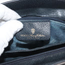 GUCCI GG Supreme Sherry Line Shoulder Bag PVC Navy Gold 14 02 013 Auth 178297-19
