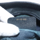 GUCCI GG Supreme Sherry Line Shoulder Bag PVC Navy Gold 14 02 013 Auth 178297-12