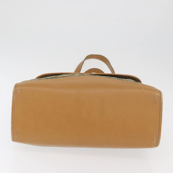 GUCCI GG Canvas Tote Bag Khaki Goud Origineel 178301