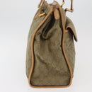 GUCCI GG Canvas Tote Bag Khaki Goud Origineel 178301-6