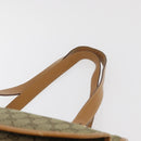GUCCI GG Canvas Tote Bag Khaki Goud Origineel 178301-9