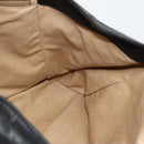 BOTTEGA VENETA INTRECCIATO Hand Bag Leather Black Gold Auth 178302-16