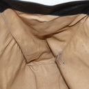 BOTTEGA VENETA INTRECCIATO Hand Bag Leather Black Gold Auth 178302-17