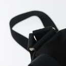 PRADA Rugzak Nylon Zwart Zilver Authentiek 178309-15
