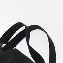 PRADA Rugzak Nylon Zwart Zilver Authentiek 178309-16