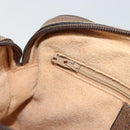 GUCCI GG Supreme Web Sherry Line Bag PVC Beige Gold 93 02 049 Auth 178321-22