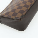 LOUIS VUITTON Damier Ebene Trousse Makeup Pouch N51982 LV Auth 178322A-16