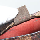 LOUIS VUITTON Damier Ebene Trousse Makeup Pouch N51982 LV Auth 178322A-12