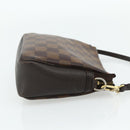 LOUIS VUITTON Damier Ebene Trousse Makeup Pouch N51982 LV Auth 178322A-4