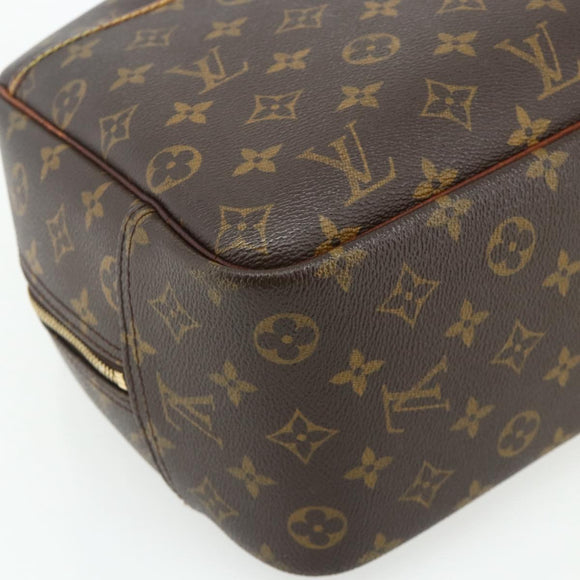 LOUIS VUITTON Monogram Deauville Hand Bag M47270 LV Auth 178323