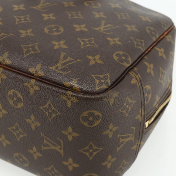 LOUIS VUITTON Monogram Deauville Hand Bag M47270 LV Auth 178323