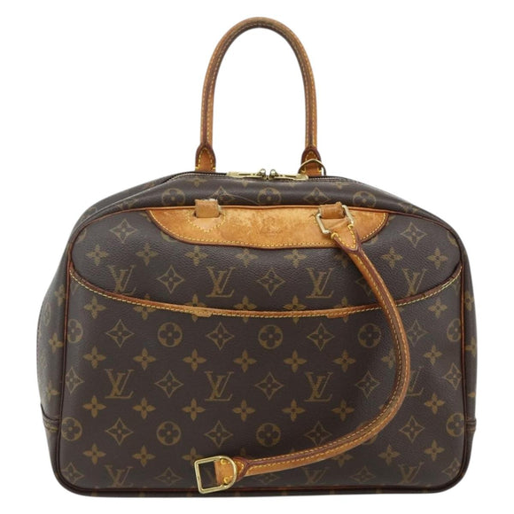 LOUIS VUITTON Monogram Deauville Hand Bag M47270 LV Auth 178323