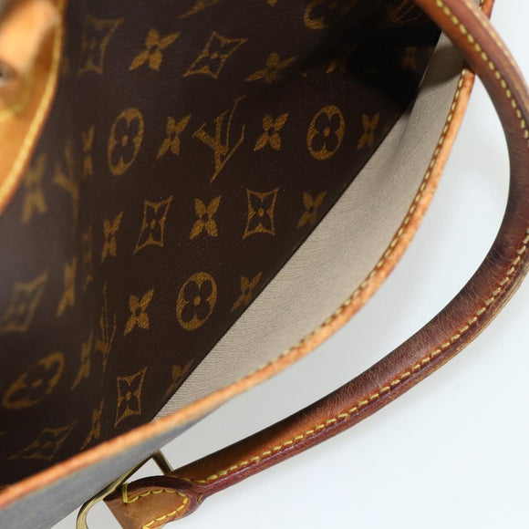 LOUIS VUITTON Monogram Deauville Hand Bag M47270 LV Auth 178323