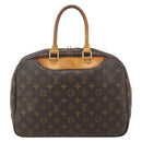 LOUIS VUITTON Monogram Deauville Hand Bag M47270 LV Auth 178323-2