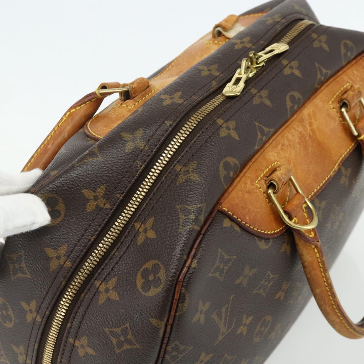 LOUIS VUITTON Monogram Deauville Hand Bag M47270 LV Auth 178323