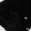 PRADA Hand Bag Velor Black Auth 178324-10