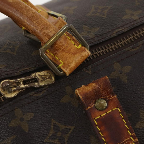 LOUIS VUITTON Monogram Keepall Bandouliere 60 Boston Bag M41412 LV Auth 178341