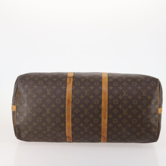LOUIS VUITTON Monogram Keepall Bandouliere 60 Boston Bag M41412 LV Auth 178341
